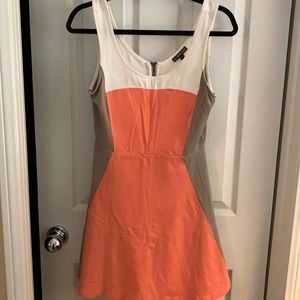 *Express Color Block Skater Dress size L